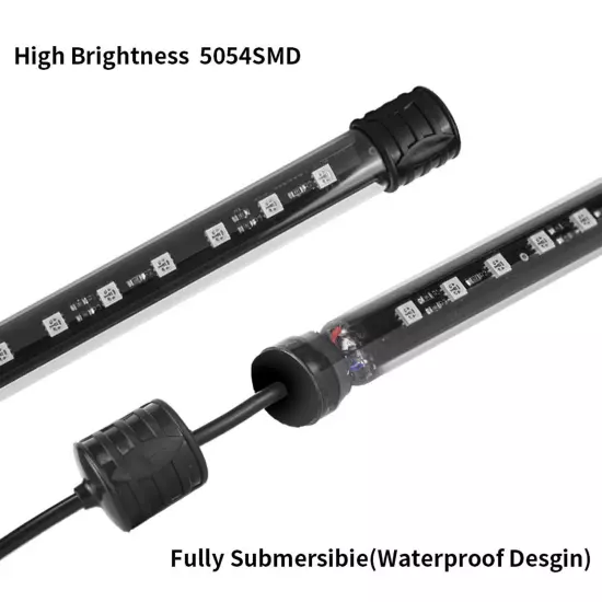 EU Plug 38CM LED Aquarium Light High Brightness LED Beads Multiple Modes