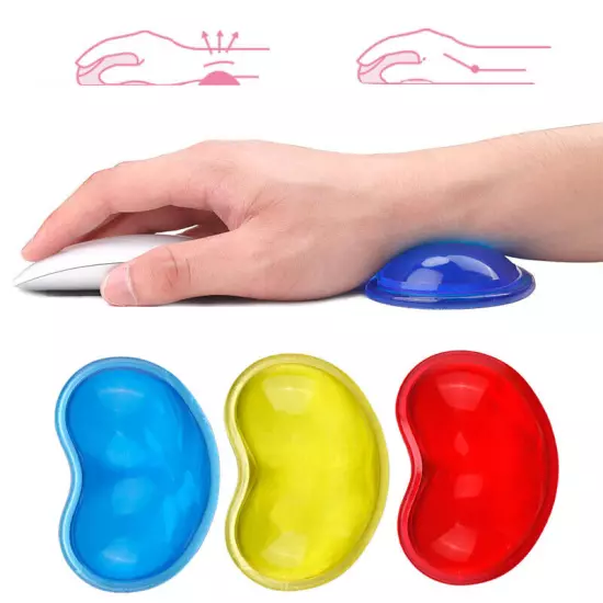 Silicone Wrist Arm Rest Gel Mouse Pad Wrist Support For Computer Laptop PC