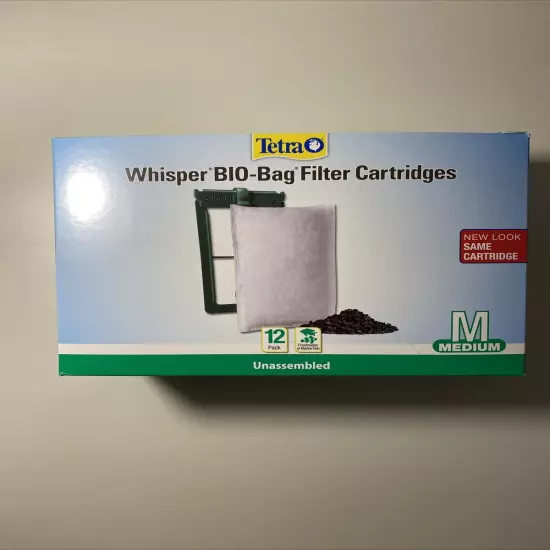 Tetra Whisper Bio-Bag Cartridge Unassembled Medium 12-pack (free Shipping)