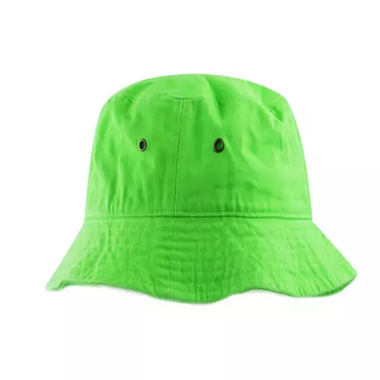 Bucket Hat Boonie Visor Hunting Fishing Outdoor Summer Cap Unisex 100% Cotton