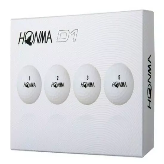 Honma Golf golf ball D1 BT-1801 white 4549893589576 B07KPPQ6BP white