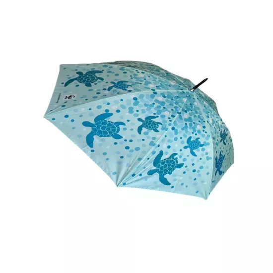 World Wildlife Foundation WWF Wildlife Umbrella Blue Turtles Never Used