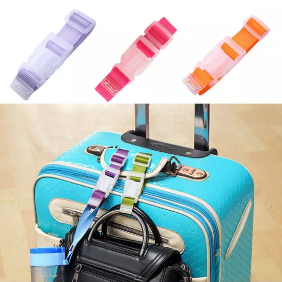 Suitcase Portable Nylon Buckle Straps Cable Ties with Plastic Buckle Clip Supply