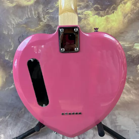 DAISY ROCK HEARTBREAKER Pink electric GUITAR basswood body fast shipping