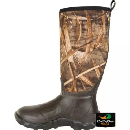 NEW DRAKE WATERFOWL 16" KNEE HIGH MUDDER 2.0 BOOTS - BUCKSHOT SOLES - NEOPRENE -