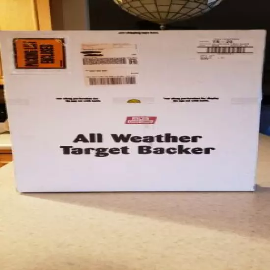 MTM TB-20 All Weather Target Backer Blue Case Of 12 New Sealed! 17.5 x 23 Inches