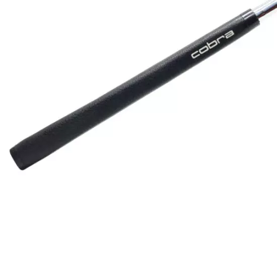 Cobra Mens Royal Black Golf Putter Grip Flat Front Standard Size