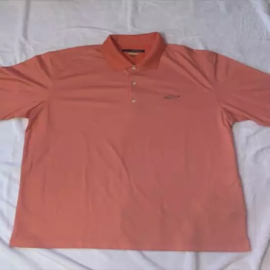 Mens Greg Norman Play Dry Golf Polo Size XL