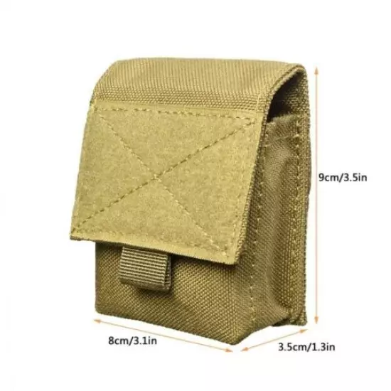 Tactical Molle Pouch Multi-Purpose Waist Bag Cigarette Pouch Small Case EDC Bag