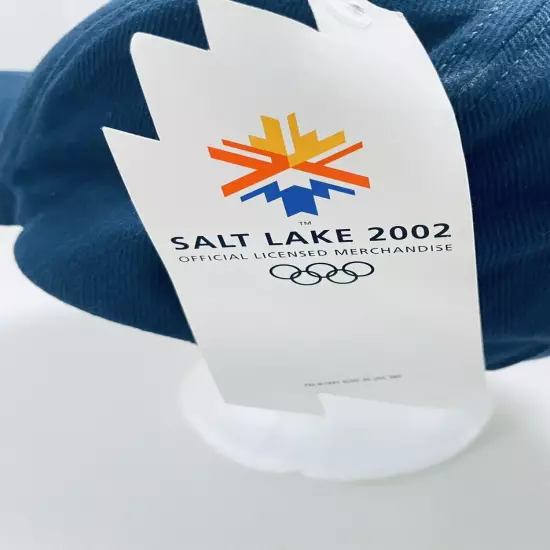 NWT NBC Salt Lake 2002 Olympic American Needle Strap Back Hat USA Union Made NEW