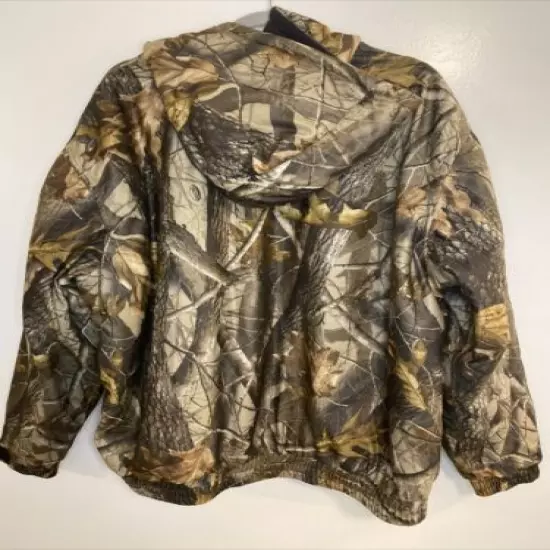 Field & Stream Camo Mesh Lined Hunting Jacket Coat Men's Size: X-large