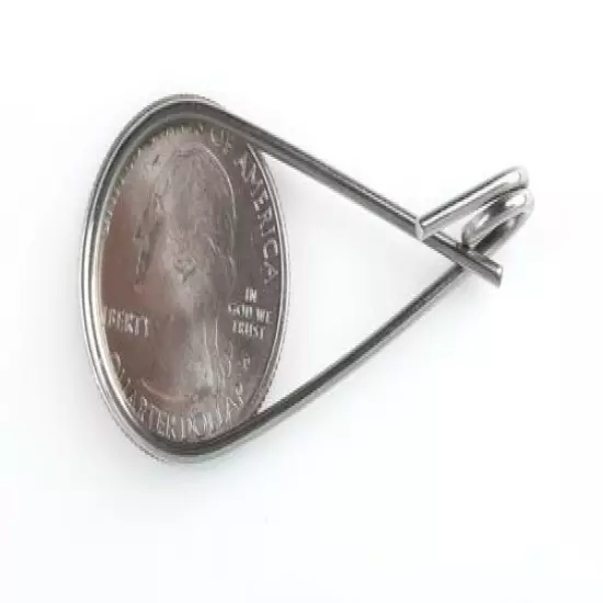 100 Stainless Steel Sinker Snaps EASY OPEN 2" - New England Style Sinker Pin