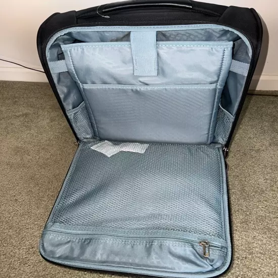 SAMSONITE Duodrive 105253-1041 Black 2.9 lb 14 in Laptop MD Carry-on NWT