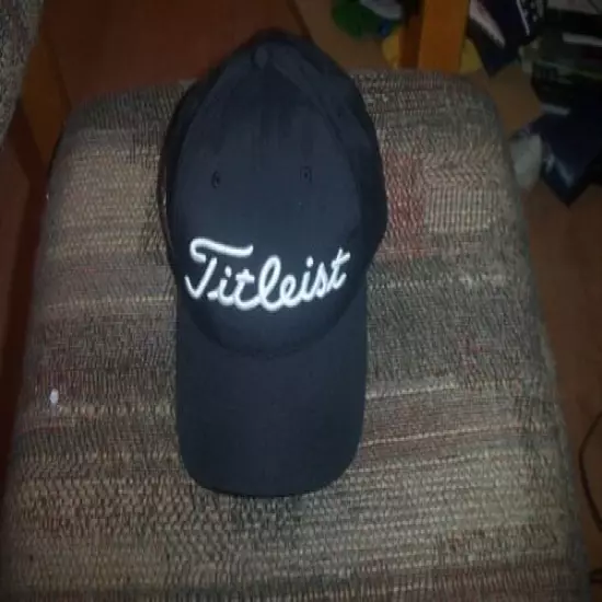 BRAND NEW Titleist Tour Performance Tour hat black BN Logo