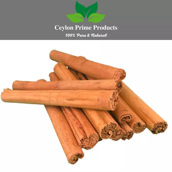 Ceylon Cinnamon Sticks 5", Premium Grade True Cinnamon from Sri Lanka