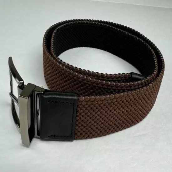 Tommy Bahama Men's Stretch Reversible Belt Black / Brown SM/MED 30-36 NEW