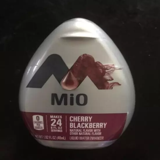 (12) Mio cherry blackberry liquid water enhancer 1.62 Fl. Oz.