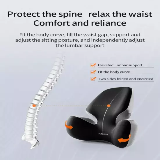 Car Lumbar Support Pillow Neck Pillow Waist Support Backrest Universal Cushion