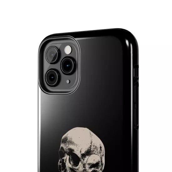 Dark Skeleton Skull Tough iPhone & Samsung Galaxy Cases Cover, Gift For Men