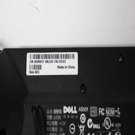 Dell AS501 Sound Bar PC Speaker Computer Monitor Mount - UNTESTED *READ PLEASE*