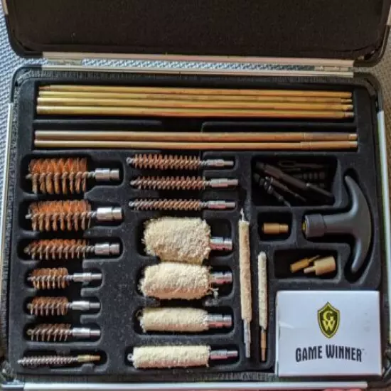 Game Winner Universal Gun Cleaning Kit 35 Pieces Deluxe