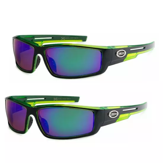 As Seen On TV HD Vision Xloop UV400 Filter Sunglasses 2 Pairs, Eliminate UV Rays