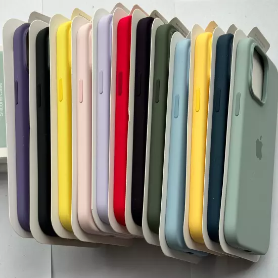 New OEM Silicone Case With MagSafe For Apple iPhone 14/ 14 Pro/ 14 Pro Max Cover