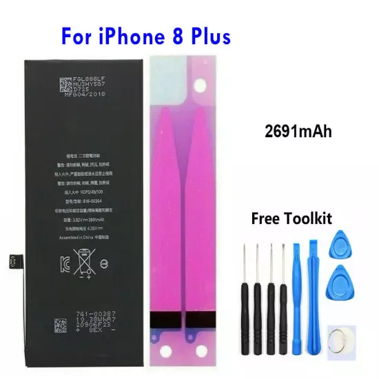 Internal Battery Replacement For iPhone 6 6S 7 8 11 12 Pro X XS XR Plus SE Tools