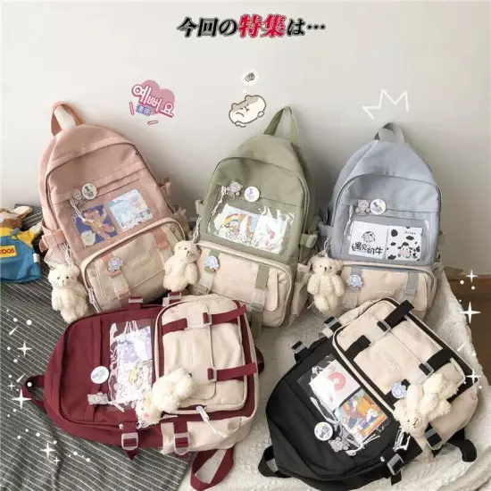 Women Backpack School Bag Teenager Girl Student Bookbag Laptop Travel Bagpack