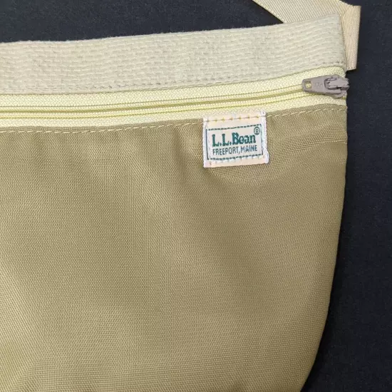 Vintage LL Bean Unisex Money Passport Waist Fanny Bag Travel Pouch Hands Free 