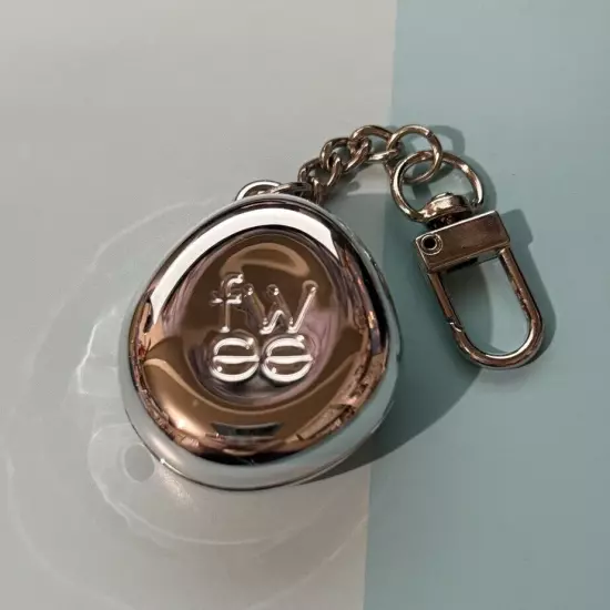 Fwee Pudding Pot Keychain (US SELLER) - Silver