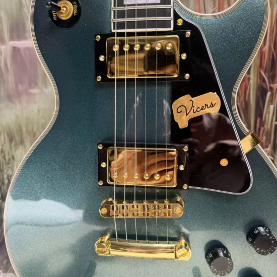 LP Custom 1957 Antique Pelham Blue Electric Guitar Hot sales Fast Shipping