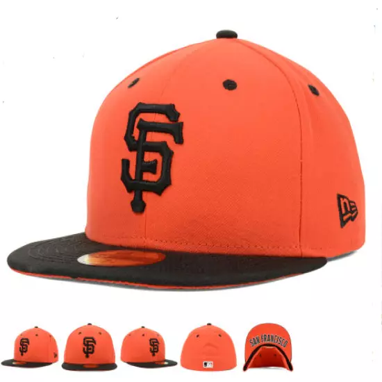 San Francisco Giants SF Fitted Hat Cap MLB Men's Casual Baseball Caps