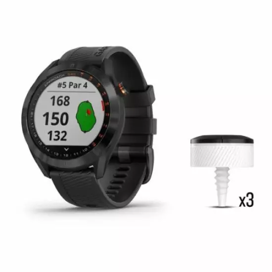 Garmin Approach S40 Black W Bundle Golf Watch | 010-02140-01 | AUTHORIZED DEALER