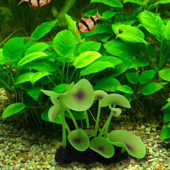 Coral Aquarium Landscaping Silicone Decoration for Realistic Simulati