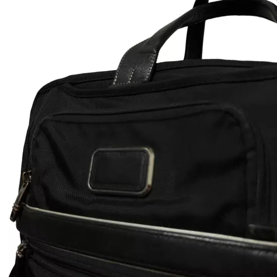 Tumi Nylon Leather 2Way Business Bag Black