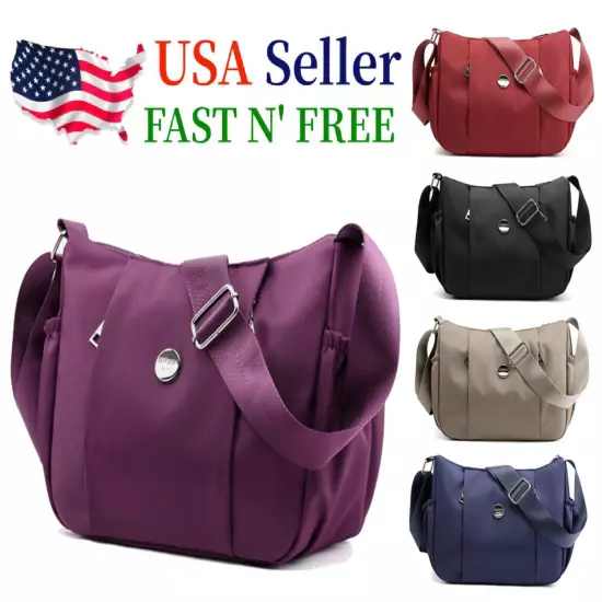 Waterproof Messenger Crossbody Ladies Handbag lightweight Shoulder Women's Purse