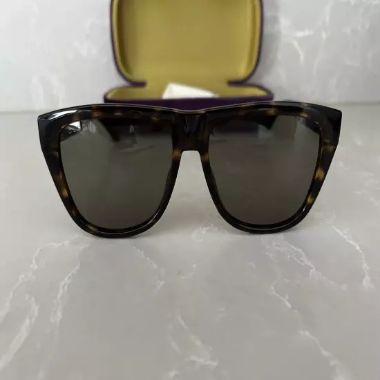 New Gucci Men’s Tortoise Shell Havana GG1345S 57 MM