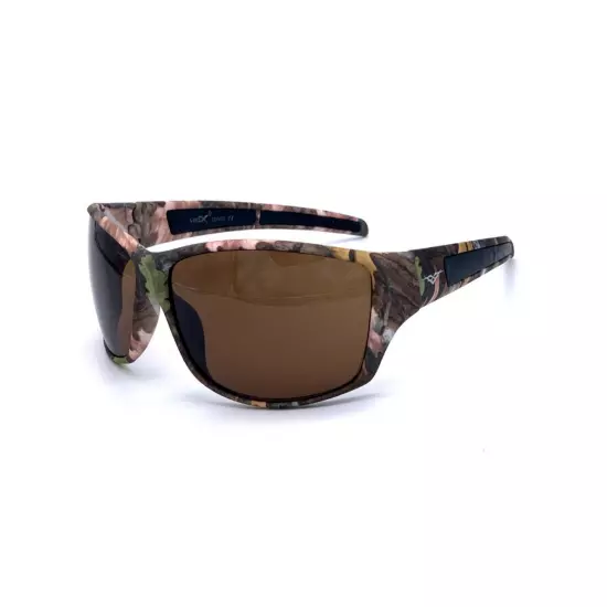 Men Vertex Polarized Tree Camouflage Camo Sports Hunting Sunglasses Shade