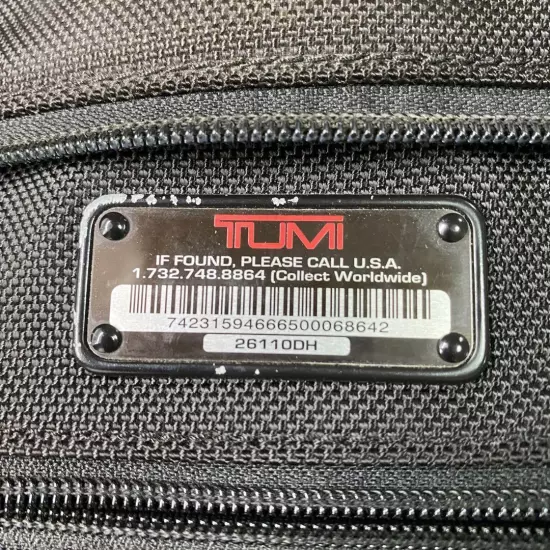 Tumi 26110Dh Business Bag Commuting 2Way Briefcase Black