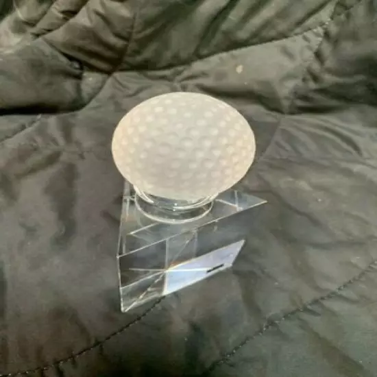 HOYA Crystal Golf Awards, NEW, etching also available