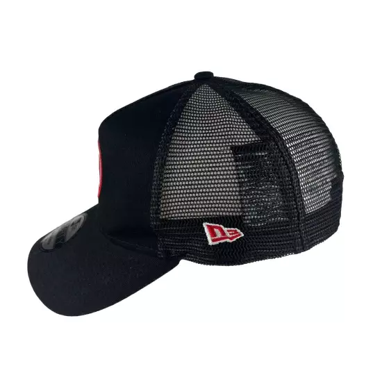 Gracie Barra New Era 9Forty Snapback Hat Adult Adjustable Mesh Black Trucker Cap