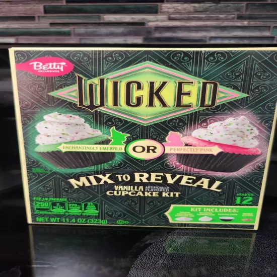 Betty Crocker Cupcake Mix Limited Edition Wicked Movie 2024