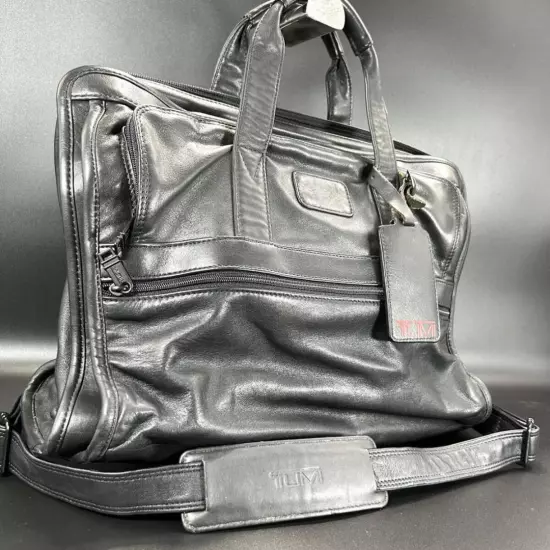 Tumi Leather Shoulder Hand 2Way Bag Business