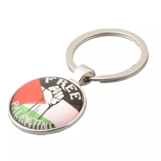 Easy to Identify Palestine Flag Keychain Pendant Never Lose Your Belongings