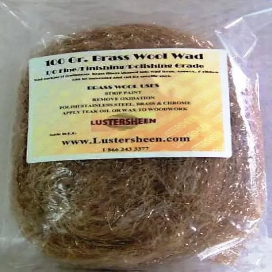 Brass Wool 3.5 Oz Skein - Fine