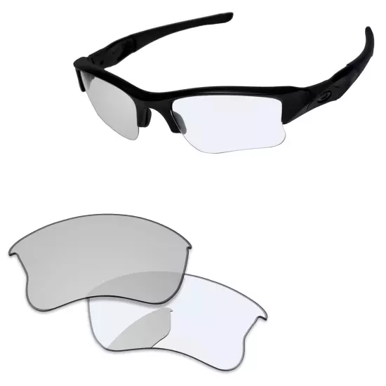 Lensology Polarized Replacement Lenses For-Oakley Flak Jacket XLJ Multi-Options