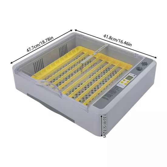 36 Eggs Incubator Digital Chicken Poultry Egg Hatcher Machine Egg Incubator