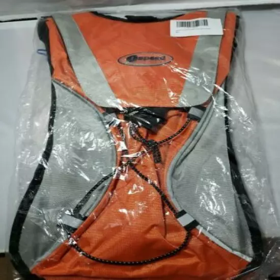 Sport hydration pack Orange 70 oz new water container backpack Ispeed