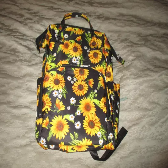 SUNFLOWER BACKPACK/LAPTOP BAG NWOT